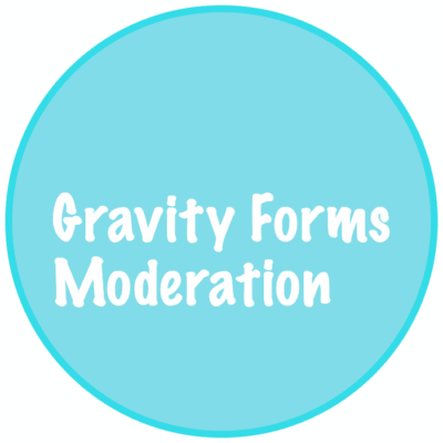 Gravity Forms Moderation